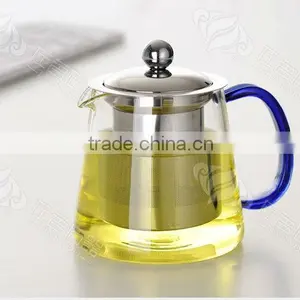 Glass Tea Cup With Stainless Steel Infuser 400ml thumbnail-1