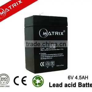 Matrix 6V 4.5ah Battery for UPS thumbnail-1