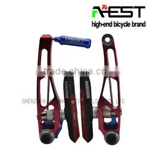 Red Alloy V Brake Bicycle Parts thumbnail-1