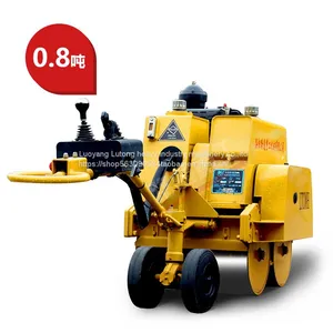 0.8tons Hydraulic Walking Behind Vibratory Roller thumbnail-2