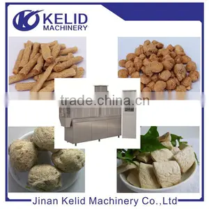 China Supplier Machinery Soya Nugget Extrusion Line thumbnail-5