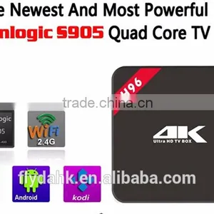 New Arrived H96 tv Box Android 5.1 Android tv Box H96 Amlogic S905 Quad Core Small tv Box H96 tv Set . thumbnail-2
