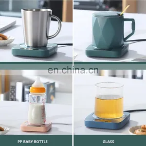 2021 Upgraded Technology Fast, Heating Constant Temperature Smart Coffee Mug Warmer Coffee Cup With Heater For Gift/ thumbnail-4