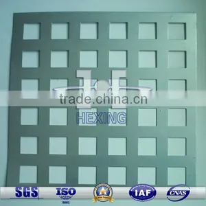 Galvanized Square Hole Perforated Metal Mesh Decoration Mesh thumbnail-1