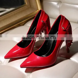 C22736B Ladies Fashion Style Women 2016 Tassel High Heel Shoes Women Wedding Dresses thumbnail-1