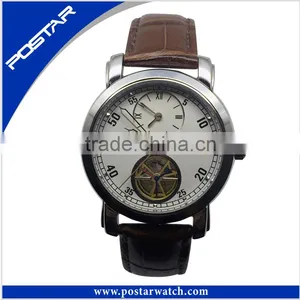 New Fashion Leather Mechancial Watches PSD-2945 thumbnail-1