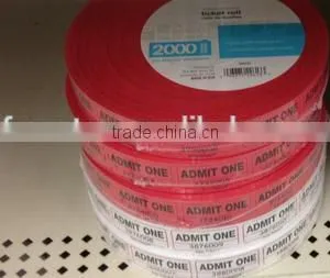 Custom Double Line Raffle Ticket Selling in Supermaket thumbnail-1