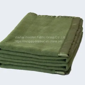 High Quality 100%Polyester Military Blanket/Army Blanket thumbnail-3