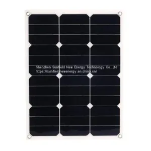 40W 19.8V High Efficiency Mono Flexible Solar Panel thumbnail-2