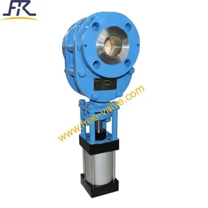 2 Inch Pneumatic Ceramic Double Disc Gate Valve thumbnail-1