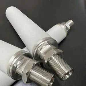 0.45um Sintered Stainless Steel Powder Porous Ozone Diffuser thumbnail-3