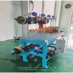 High Speed Round and Flat Rope Braiding Machine thumbnail-5