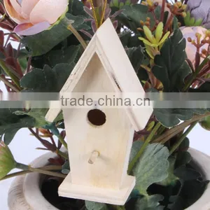 Wholesale Eo-friendly Wood Bird House Bird Cage thumbnail-5