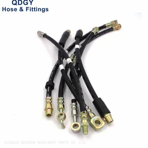DOT SAE J1401 Automotive Car Auto Flexible EPDM Rubber Braided Custom Hydraulic Clutch Disc OEM Brake Line Pipe Hose Assembly thumbnail-3
