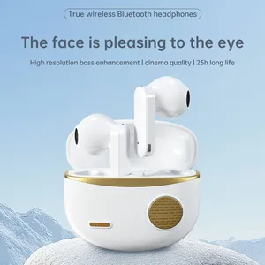 New Private Mold Bluetooth Earbuds H23 Half-In-Ear TWS Headphones thumbnail-1