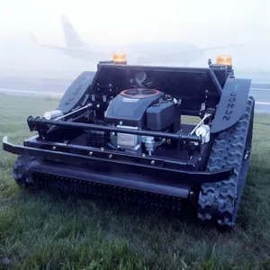 Petrol Travel Speed 0~4Km/h Customization Color Remote Control Robot Remote Control Lawn Mower Petrol Mower thumbnail-2