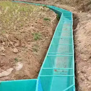 Fiberglass U-Shape Trench Cover for Road Drainage Gutterway - FRP/GRP Options thumbnail-4
