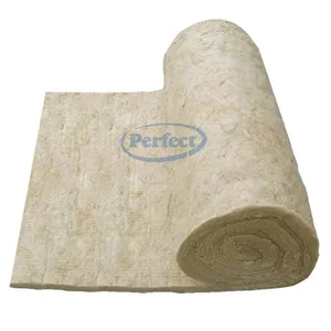 Fire Resistant Rock Wool Blanket Thermal Insulation Rockwool Blanket thumbnail-1
