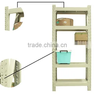 MDF Free Standing Storage Goods Shelf 4 Tier Storage Racks thumbnail-2