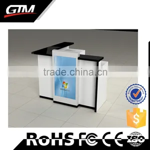 Customized 42" Interactive Touch Screen Kiosk Receipt Desk OEM Smart Commercial Space Video Display Kiosks thumbnail-1