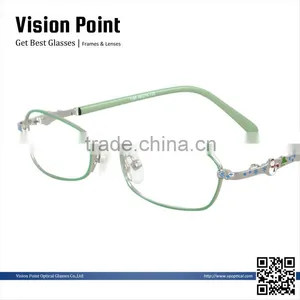 Classic Design Cheap but High Quality Full Rim Metal Kids Cartoon Eyeglasses Optical Frames thumbnail-1