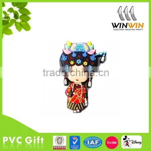 Chinese Traditional Style 3D Fridge Magnet/Tang Suit Fridge Magnet thumbnail-1