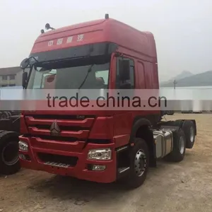 Used Good Condition Dump Truck Headstock Howo 25T for Cheap Sale in Shanghai Yard thumbnail-1
