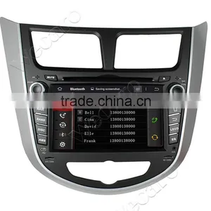 Wecaro WC-HU7202 Android 4.4.4 Car Stereo Touch Screen for Hyundai Accent Car Audio Android 16GB Flash 2011-2014 thumbnail-4