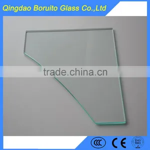 6mm Pentagonal Bathroom Corner Shelf Glass thumbnail-5