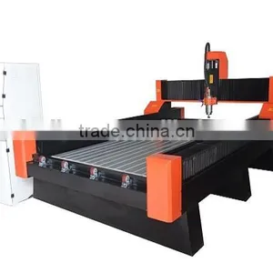 China Jinan 3D Stone Engraver , Granite , Gravestone , Metal CNC Cutting Engraving Machine Price thumbnail-1
