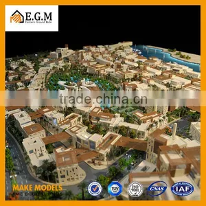 1: 500 Arabtec Reem Island Master Plan Sand Table With Led Light thumbnail-2