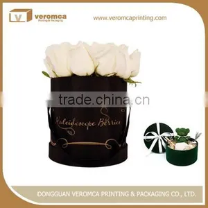 Custom Packaging Cut Flowers Accept Custom Order and Round Flower Box thumbnail-1