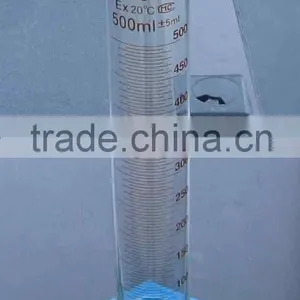 1601 Glass Measuring Cylinder thumbnail-1