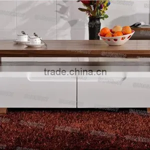 Hot Selling Design MDF Coffee Table With White Drawers 1456A thumbnail-3