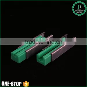 Abrasion Resistance Conveyor Wear Strips Plastic Uhmwpe Hdpe Upe Bend Chain Guide thumbnail-2