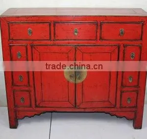 Nine Drawer Two Door Cabinet thumbnail-1