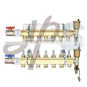 High Quality Brass Manifold for Floor Heating System thumbnail-1