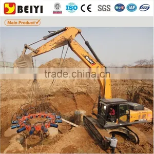 BEIYI Round Cutting Pile Machine, Concrete Pile Crusher, Hydraulic Pile Breaker thumbnail-1