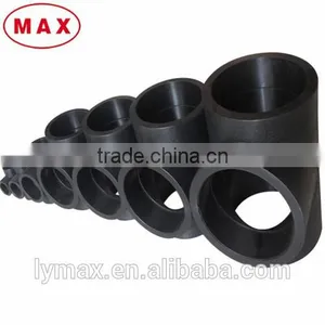 Plastic Pipe Fitting PE100/HDPE/PE Reducing Tee for Water Pipeline thumbnail-1