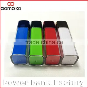 AK-011 High Capacity Manaul for Power Bank Promotion Gift Lipstick ROHS Power Bank for Smartphones thumbnail-1