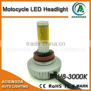 All in One H8 LED Headlight Motorcycle Without Fan and Ballast thumbnail-4