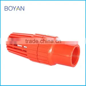 China Suppliers Red PVC 20mm-160mm Plastic Pump Foot Valve thumbnail-2