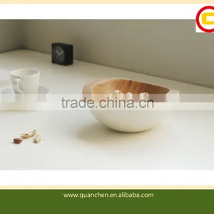 Bamboo Salad Bowl Bamboo Lacquered Bowl thumbnail-3