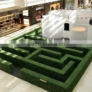 High Quality Artificial Boxwood Mat/ Hedge for Decoration Wall thumbnail-1