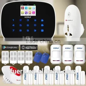 2016 KERUI High-tech Wifi Anti-burglar Gsm Security Wireless Smart Security Alarm System thumbnail-1