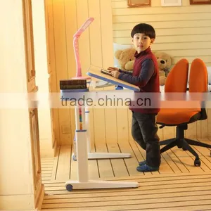 Height Adjustable Children Kids Study Desk thumbnail-1