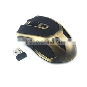 Popular No Click Sound Gaming Wireless Mouse With Nano USB Receiver thumbnail-2