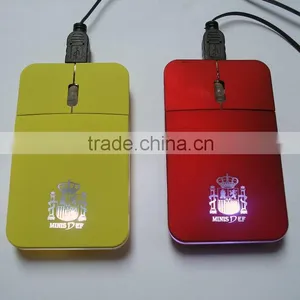Super Slim 3D Laptop PC USB Optical Wheel Mouse thumbnail-1