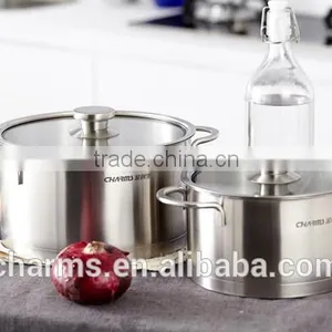 Charms Stainless Steel Straight Double Wall Casserole thumbnail-1