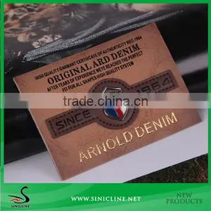 Sinicline Custom Leather Patch Logo for Hats Wholesale thumbnail-1